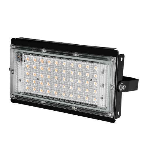 

Waterproof LED Flood Light Outdoor Garden Light Construction Site Lighting Project Light, Specs: 50W 50 Beads (Warm White)