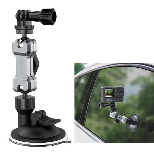 Action Camera Car Suction Cup Mount Braket for GoPro Hero 6/5/5 Session/4 Session/4/3+/3/2/1 and Other Action Cameras 