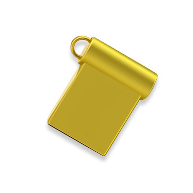 

Zsumi1 USB2.0 High Speed Mini Metal U Disk, Capacity:128GB(Gold)