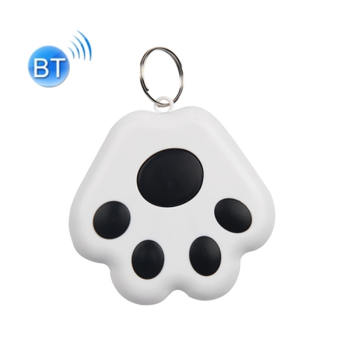 

2 PCS HYC-09 Dog Paw Bluetooth Anti-Lost Device Pet Tracking Locator Keychain Smart Search Two-Way Alarm(Black )