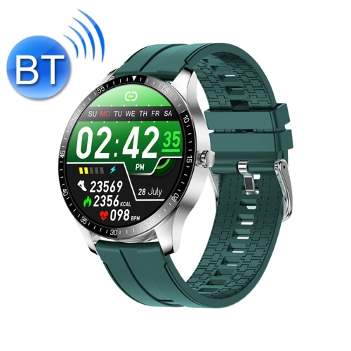 

S80 Heart Rate And Blood Pressure Multi-Sports Mode Smart Sports Bracelet,Specification: Green Silicon