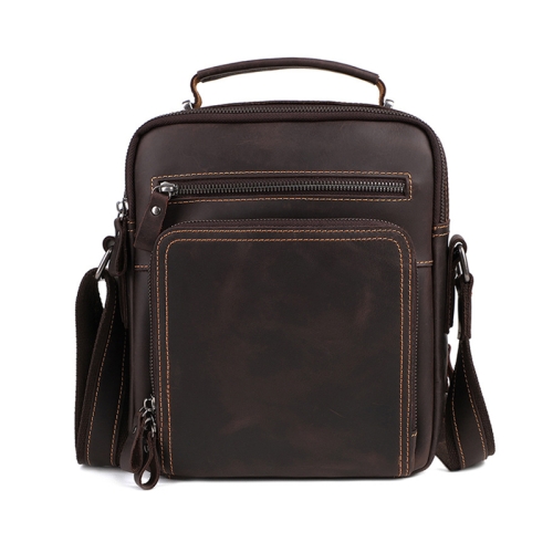 Large One Shoulder Crossbody Bag for Men / Black