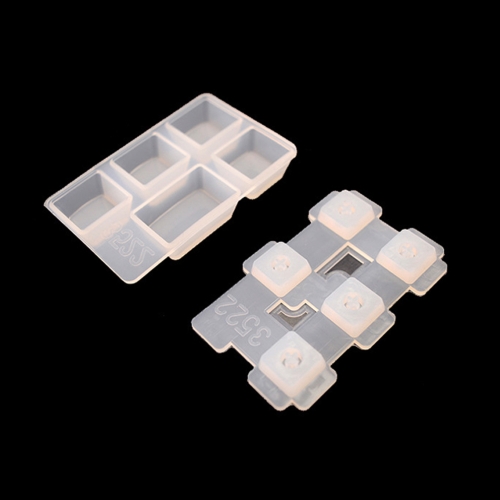 

2 PCS DIY Keycap Silicone Mold OEM Mechanical Keyboard Silicone Mold, Style: MD3522