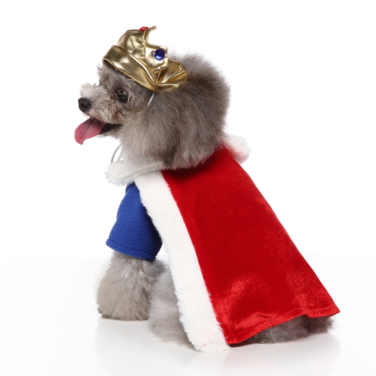 

Halloween Christmas Day Pets Dress Up Clothes Pet Funny Clothes, Size: L(SDZ132 King)