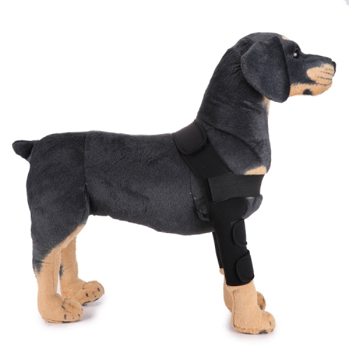 

Pet Dog Leg Knee Guard Surgery Injury Protective Cover, Size: L(Classic Model (Black) )