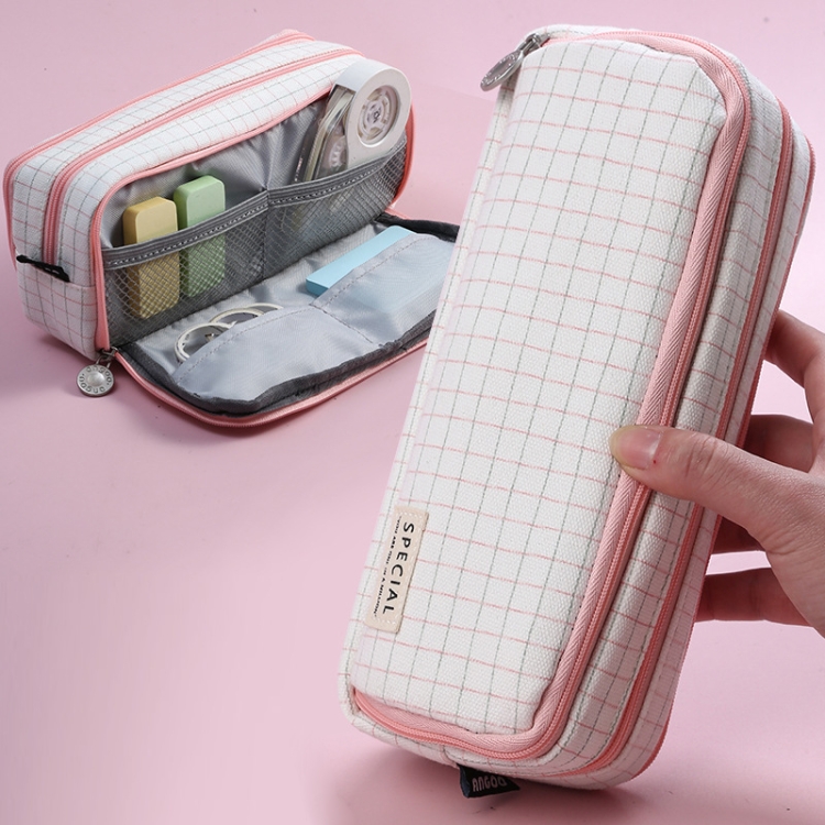 Pens & Pencils Angoo DoubleOpen MultiLayer Stationery Pencil Case