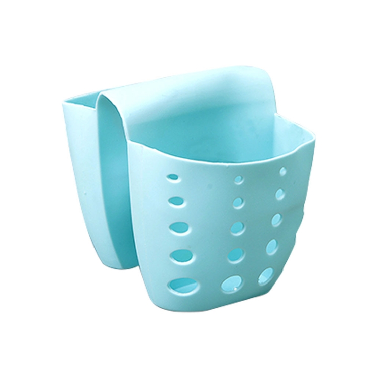 

5 PCS TM15016 Saddle Drain Basket Kitchen Sink Sponge Storage Drainage Sink(Blue)