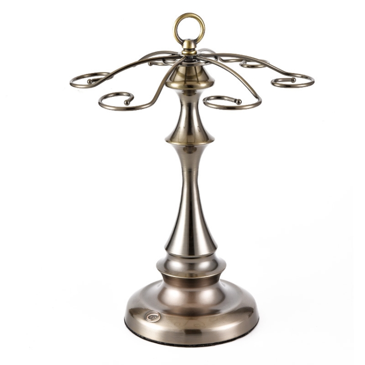 

Wine Glass Holder Ancient Tower Goblet Shelf(Bronze)
