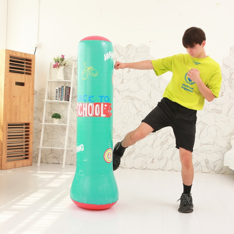 Training Inflatable Column PVC Fitness Inflatable Boxing Column Vertical Venturi Thickened Boxing ...