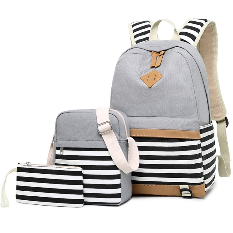 3pcs leisure travel backpack