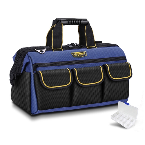 

WINHUNT Multi-Function Hardware Repair Tool Canvas Bag Blue Upgrade 14 inch