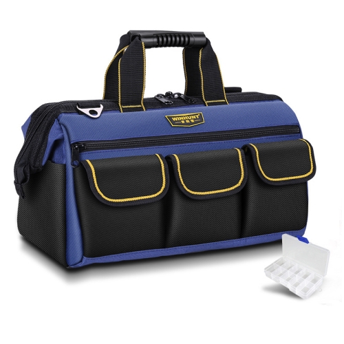 

WINHUNT Multi-Function Hardware Repair Tool Canvas Bag Blue Upgrade 17 inch