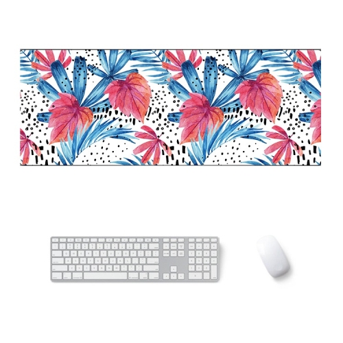 

900x400x3mm Office Learning Rubber Mouse Pad Table Mat(11 Tropical Rainforest)