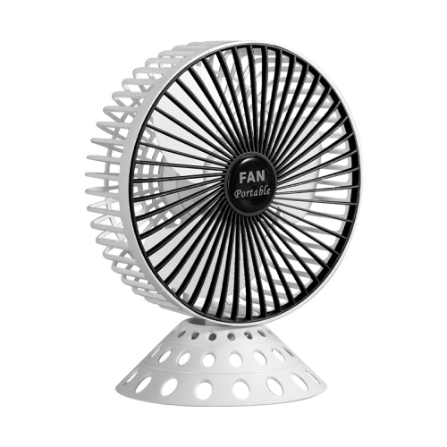 

USB Desktop Fan Mini Home Dormitory Portable Fan, Colour: 6 Inch (Black)