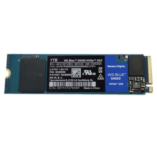 

WD BLUE SN550 M.2 NVME PCIe Desktop Notebook SSD, Capacity: 1TB