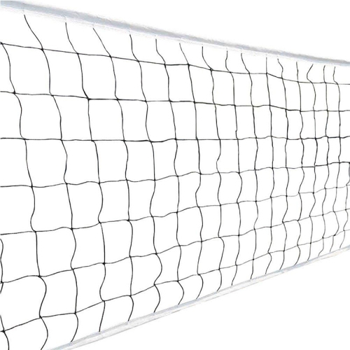 

Polyethylene Knotted Four Wraped Sides Beach Volleyball Net For Competition / Training