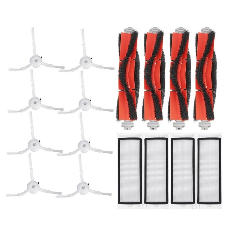 

16 PCS/Set Main Brush + Side Brush + Haipa Filter For Xiaomi/Robok Sweeping Robot