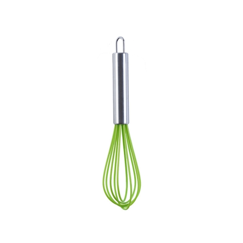 

10 PCS Silicone Egg Beater Home Egg Mixer Kitchen Gadgets Cream Baking Tools, Colour: 8 inch Green