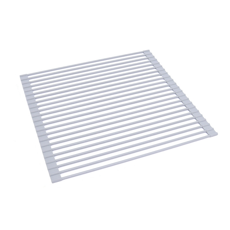 

Folding Water Filters Kitchen Rack Sink Bowl Chopsticks Filters, Style: Silicone Round 44.5x43cm