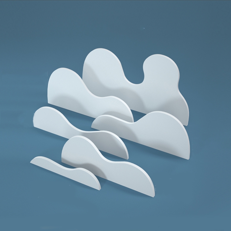 

Irregular Cardboard Geometry Photography Props Background Board, Specification: 6 White Board Set