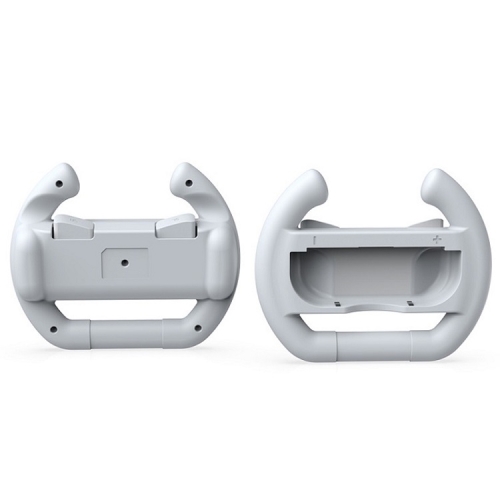 

DOBE Left And Right Handle Steering Wheel For Switch OLED / Switch, Specification： White（2PCS/Pack）