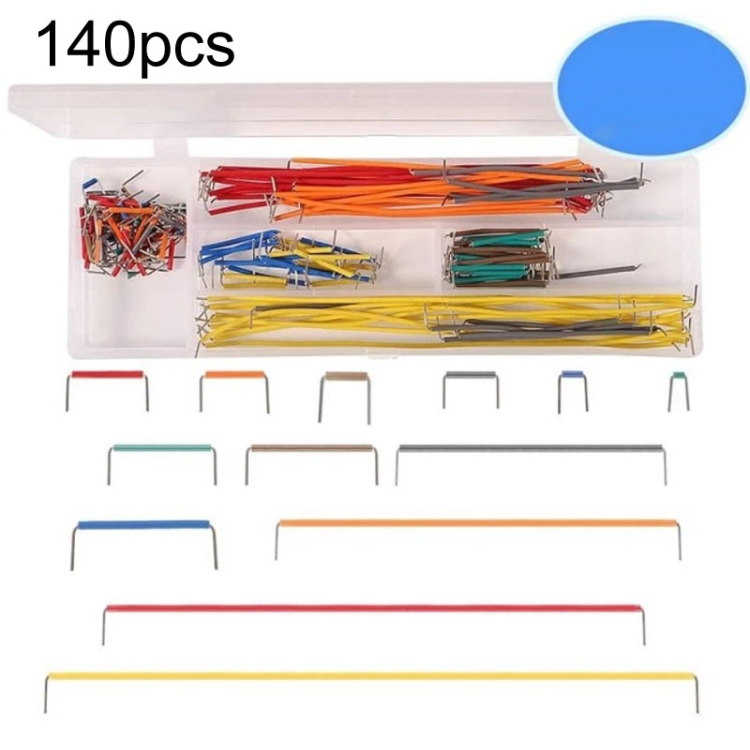 

140 PCS 14 Lengths Jumper Wire U Shape Solderless Breadboard Jumper Wire Kit
