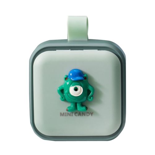 

Portable Large-capacity Sealed Pill Box Cartoon Cute Week Pill Box(Big eyes)