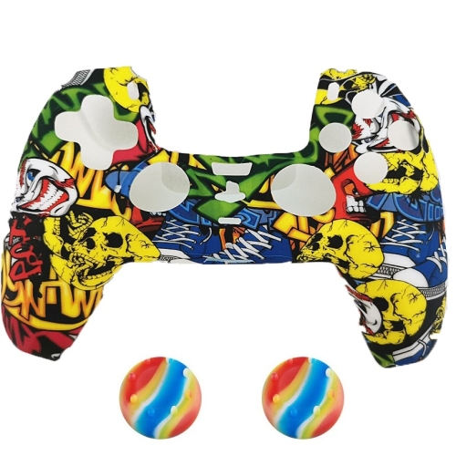 

2 PCS PS5 Gamepad Silicone Protective Cover(11+ Hats)