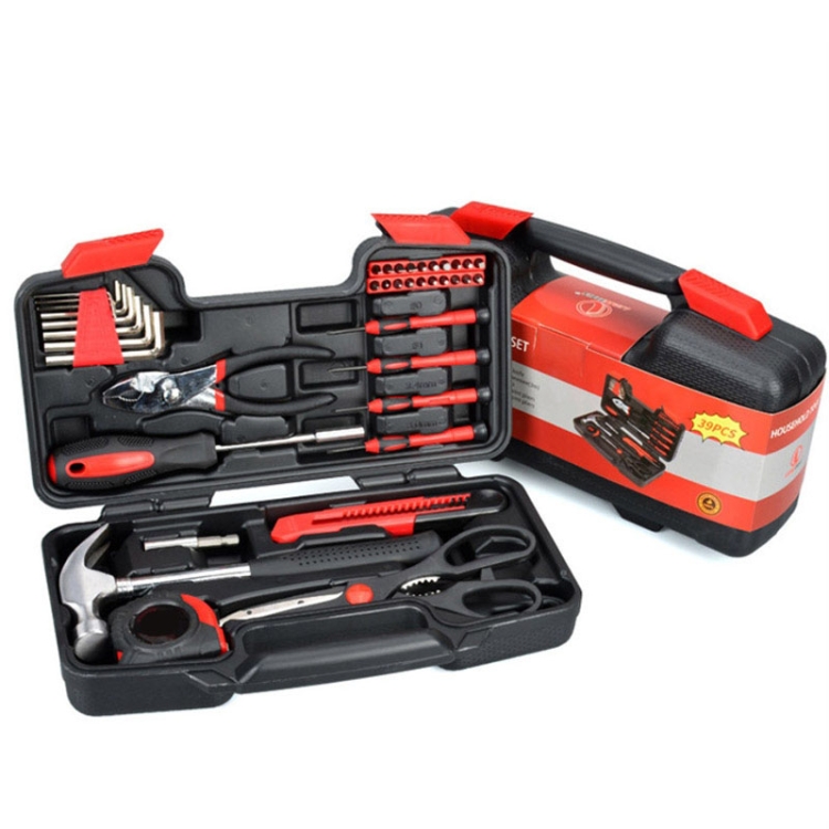 

39 In 1 9639 Carbon Steel Auto Repair Tool Set Household Hardware Combination Tool Box