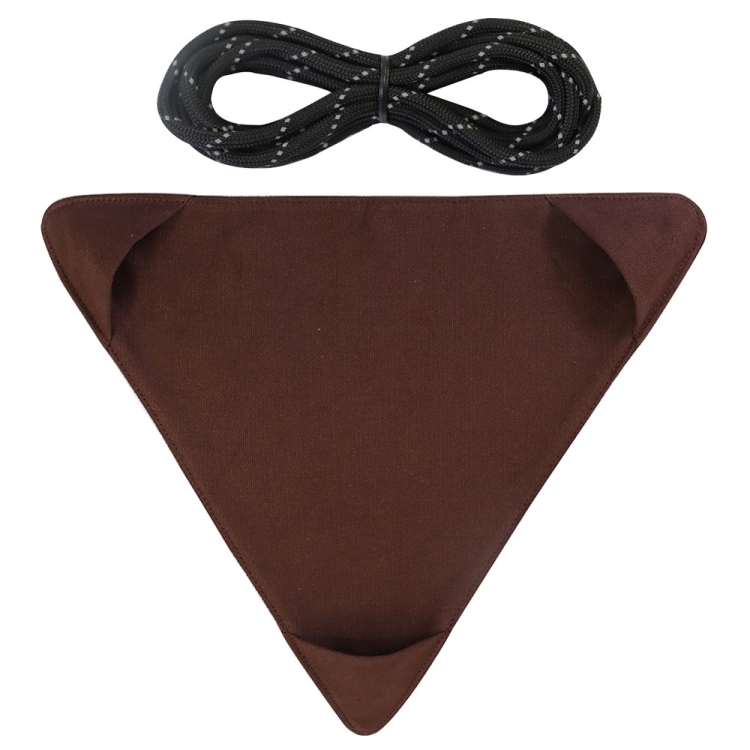 

Outdoor Triangle Stool Camp Waterproof Canvas Portable DIY Chair Scorpion Fishing Stool(Brown)