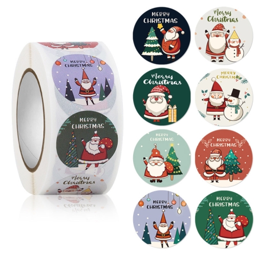 Christmas Gift Sticker Decoration Label Sealing Sticker