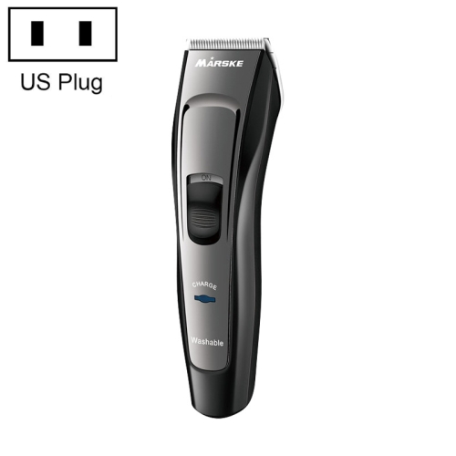 

MARSKE MS-5008 Shaver Electric Hair Clipper Rechargeable Body Washing Hair Clipper, Specification: US Plug