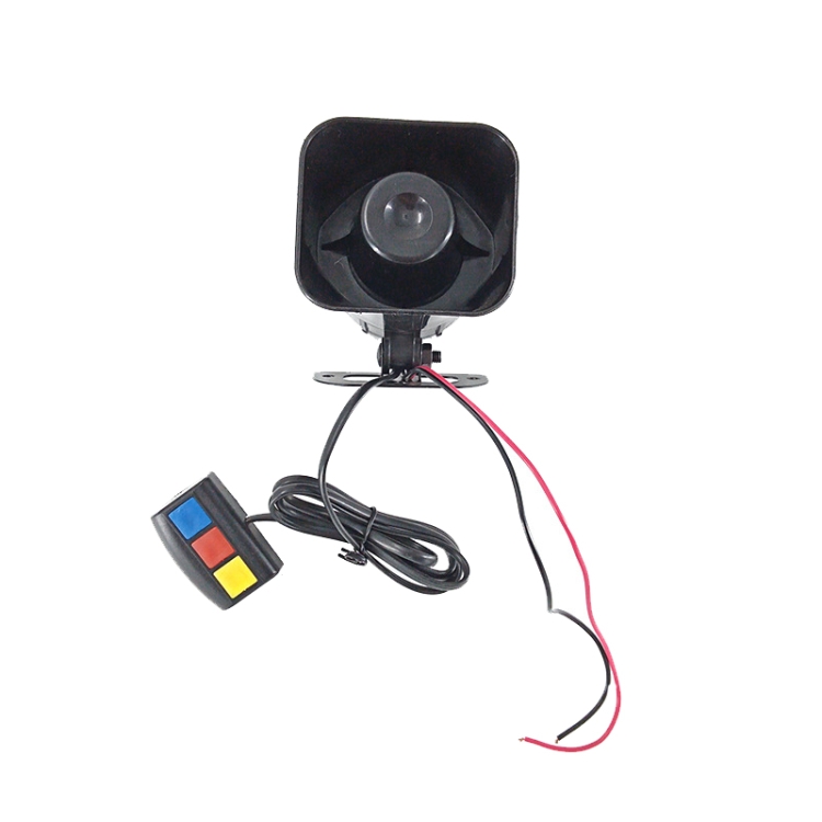 

Three Voice Square Alarm Speaker 12V 30W Car Motorcycle Speaker