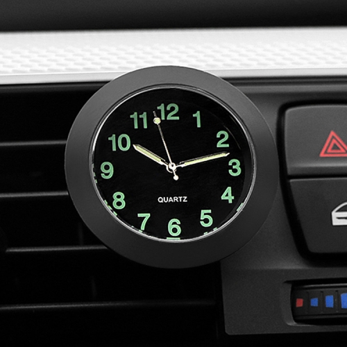 Autouhr Nachtlicht Elektronische Uhr Autodekoration Quarz