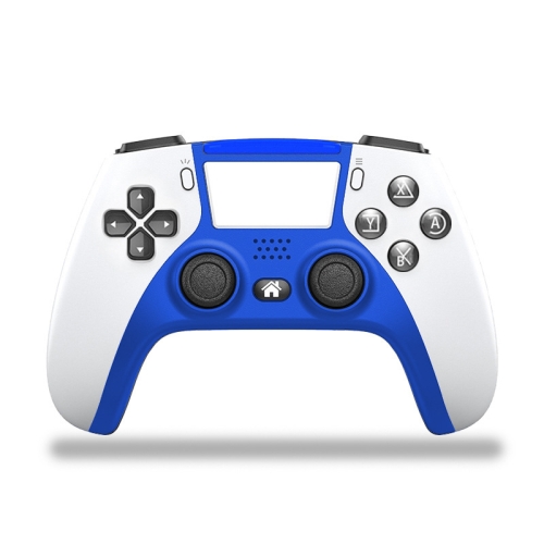 

Bluetooth Wireless Six-Axis Programmable Dual-Vibration Gamepad For PS4(Blue)