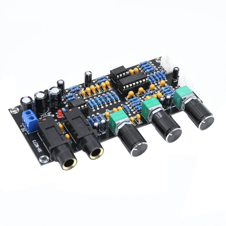 

XH-M273 DC12-24V Microphone Amplifier Board K Song Singing Power Amplifier Board Reverberation Board