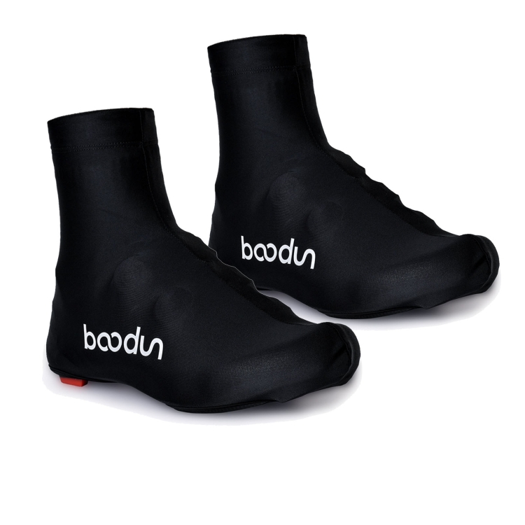 

Boodun K301374 Bicycle Shoes Cover Dust-Proof Outdoor Riding Reflective Shoes Cover, Size: L (42-44)(Black)
