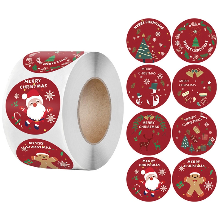

LG-210922-38-006 Christmas Cartoon Gift Stickers Stickers Label