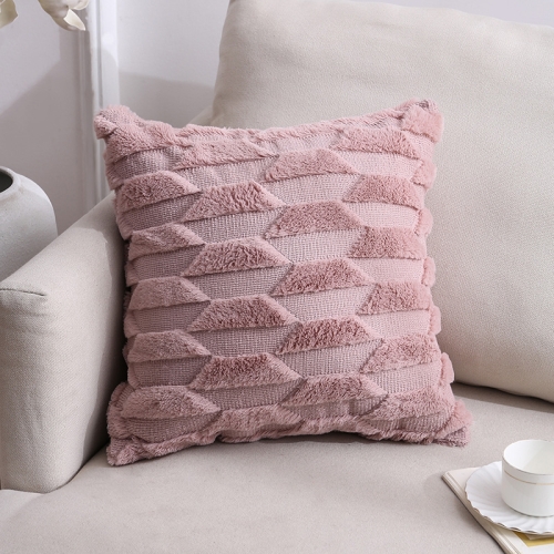 

Double-Sided Plush Pillow Home Sofa Cushion Pillowcase, Size: 45x45cm Without Core(Pink Boat)