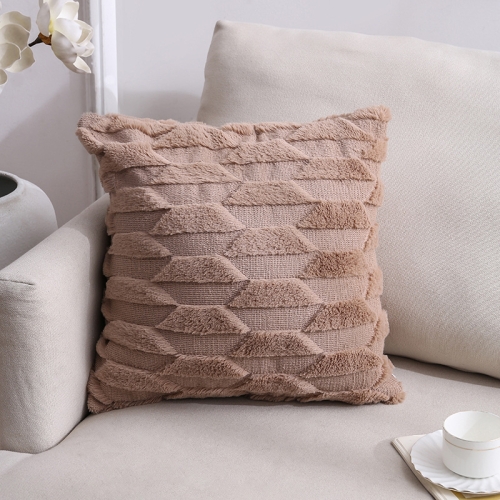 

Double-Sided Plush Pillow Home Sofa Cushion Pillowcase, Size: 45x45cm Without Core(Brown Boat)