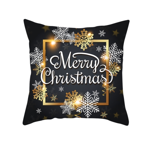 

3 PCS Christmas Peach Skin Sofa Pillowcase Cushion Cover Without Pillow Core, Size: 45x45cm(TPR220-1)