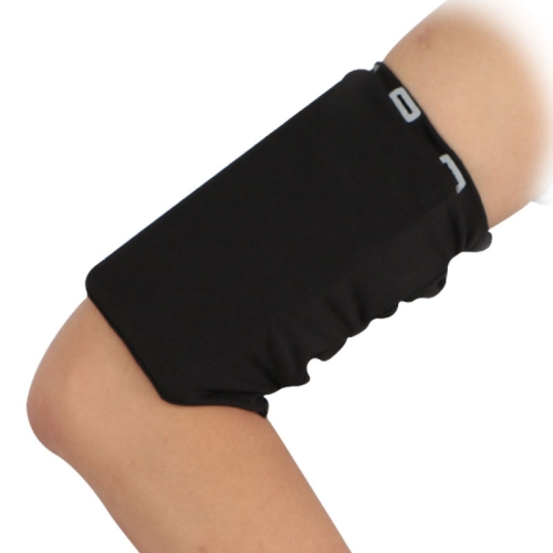 

1940 Running Mobile Phone Arm Bag Elastic Sports Wrist Bag, Colour: Black (no Logo)