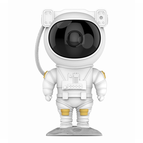 Astronauta Starry Sky Lámpara de proyección láser USB Starry Night Light (Blanco)