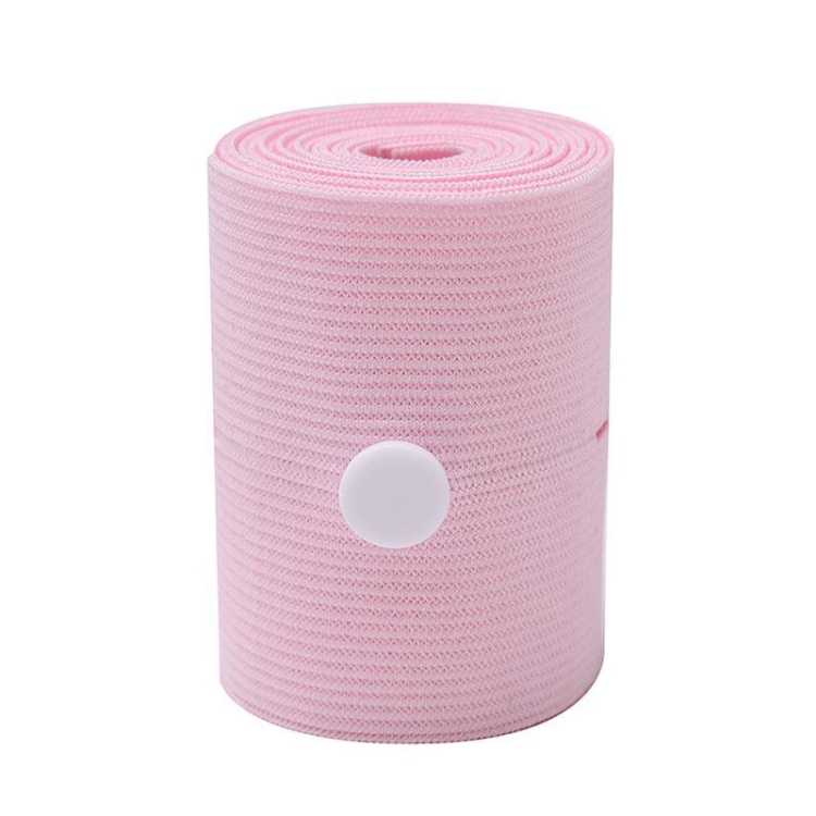 

2 PCS TH20150808 Fetal Monitoring Belt Widened Pregnant Women Check-up Adjustable Buttonhole Elastic Strap Monitoring Belt, Size: 6x130cm(Pink)