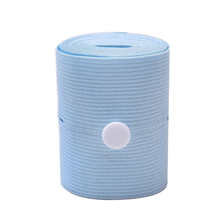 

2 PCS TH20150808 Fetal Monitoring Belt Widened Pregnant Women Check-up Adjustable Buttonhole Elastic Strap Monitoring Belt, Size: 6x130cm(Sky Blue)