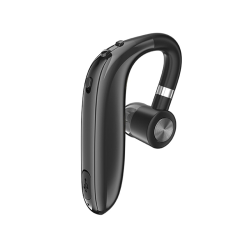 

V20 Earhook Wireless Bluetooth 5.2 Earphone Long Endurance Business Vehicle Earphone(Silver+Black)