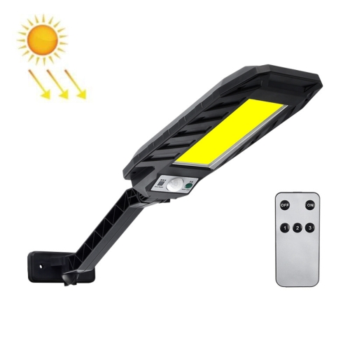 

TG-TY050 Solar Diamond Wall Lamp Outdoor Garden Waterproof Body Sensing Remote Control Street Light, Style: 180 COB