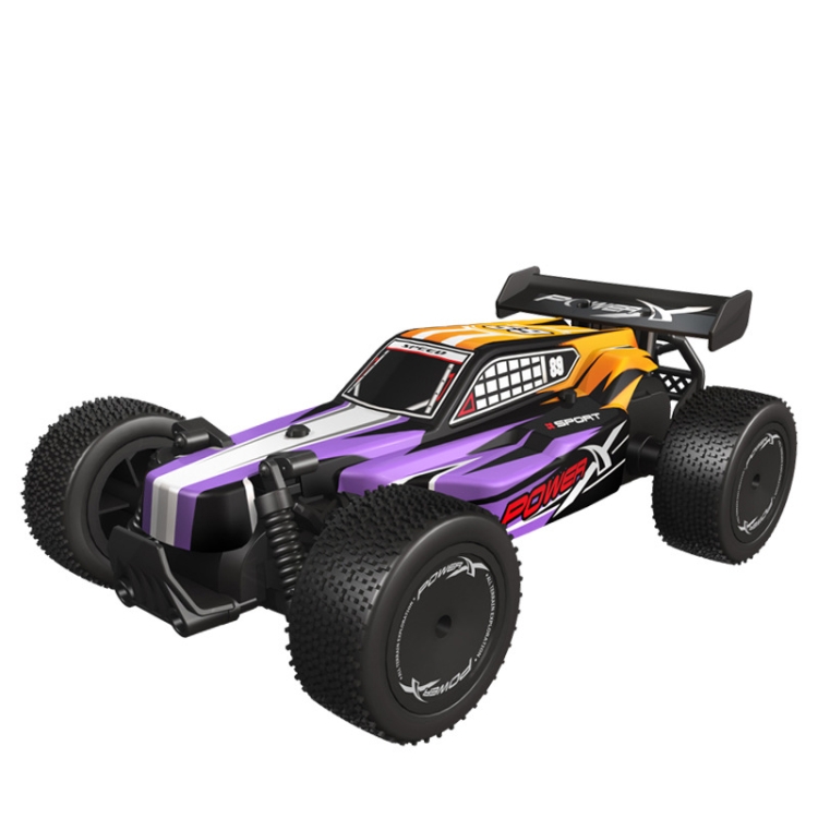

1:20 RC High-Speed Off-Road Vehicle With LED Lights 2.4G Remote Control Four-Way Charging Racing Car(K20-1 Cool Purple)