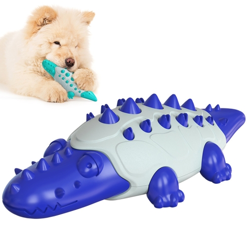 

Pet Supplies Crocodile Leaking Food Ball Toy Bite Resistant Dog Molar Stick(Red Blue)