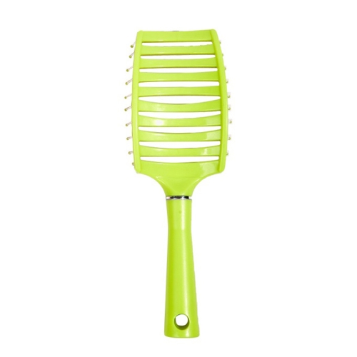 

2 PCS Large Curved Back Curly Hair Fluffy Styling Comb Home Ribs Arc Comb(Green)